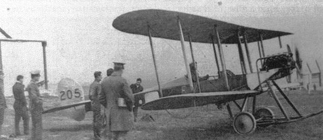 BE2 at Montrose Airfield